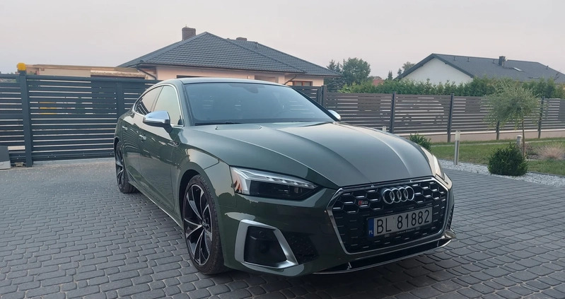 Audi S5 cena 209000 przebieg: 29350, rok produkcji 2021 z Łomża małe 232
